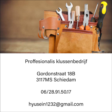 proffesionalis klussenbedrijf 