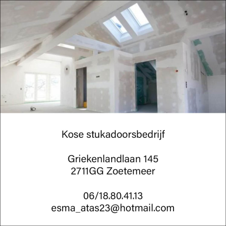 Kose stukadoorsbedrijf