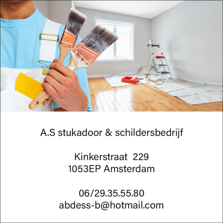 A.S stukadoor & schildersbedrijf 