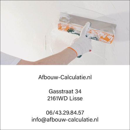 Afbouw-Calculatie.nl