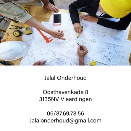 Jalal Onderhoud